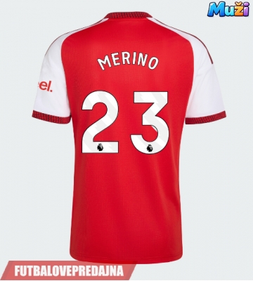 Lacne Muži Futbalové dres Arsenal Mikel Merino #23 2026-27 Krátky Rukáv - Domáci